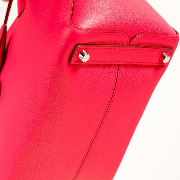 Christian Dior Open Bar Small Pink Supple Grained Calfskin Leather Tote - Picture 5 of 14